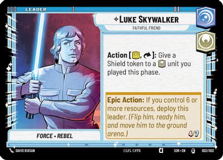 Luke Skywalker - Faithful Friend (002/002) - Prerelease Promos
