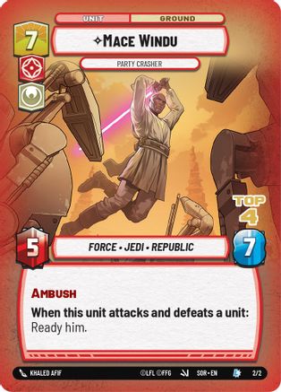Mace Windu - Party Crasher (Top 4) (2/2) - Store Showdown Promos