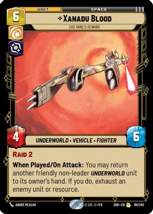 Xanadu Blood - Cad Bane&