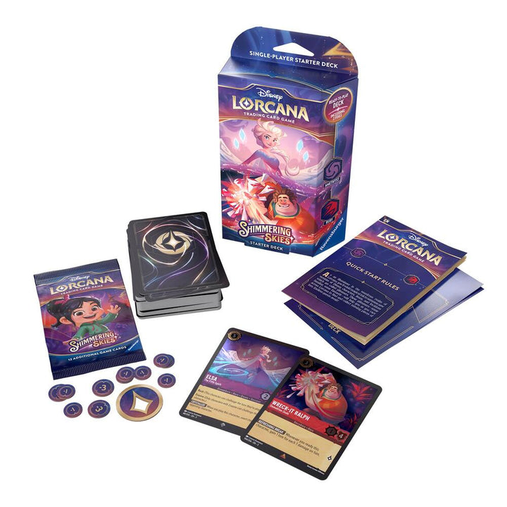 Disney Lorcana: Shimmering Skies Starter Deck