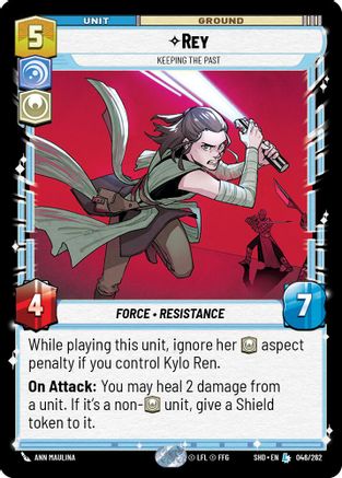 Rey - Keeping the Past (046/262) - Shadows of the Galaxy
