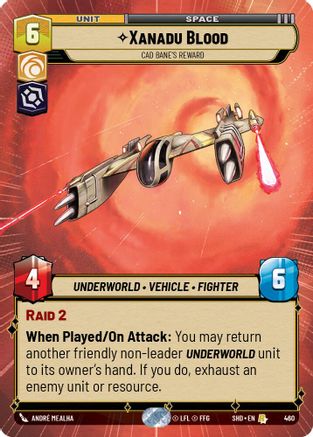 Xanadu Blood - Cad Bane&