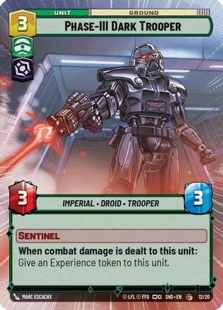 Phase-III Dark Trooper (Hyperspace) (12/20) - Shadows of the Galaxy Weekly Play Promos