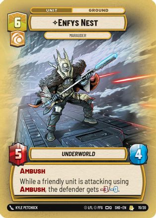 Enfys Nest - Marauder (15/20) - Shadows of the Galaxy Weekly Play Promos