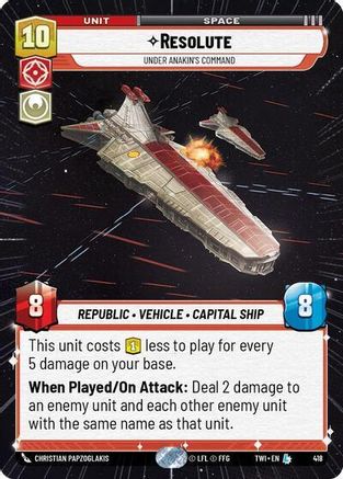 Resolute - Under Anakin&