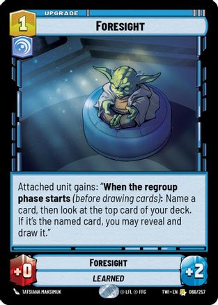 Foresight (068/257) - Twilight of the Republic