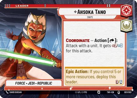 Ahsoka Tano - Snips (Hyperspace) (001/002) - Prerelease Promos