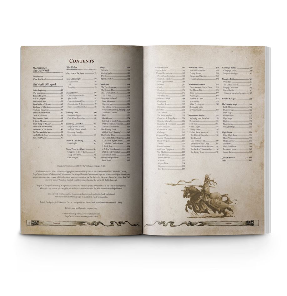 Warhammer: The Old World - Core Rule Book
