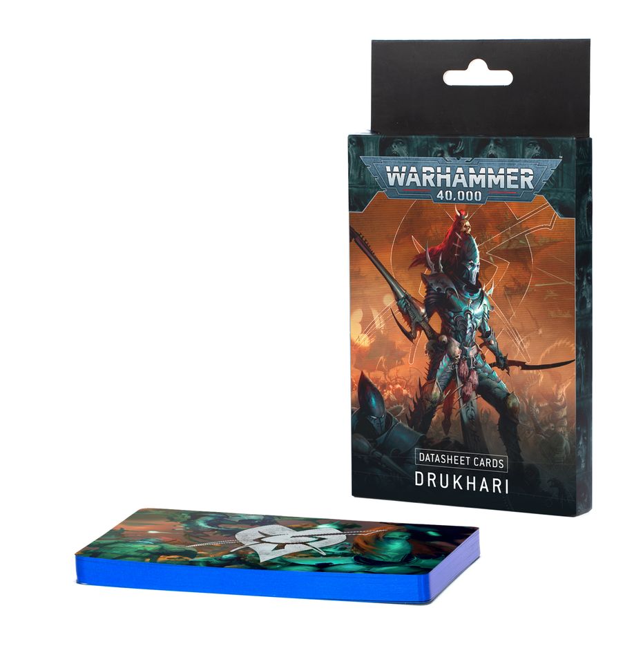 WH40K Datasheet Cards - Drukhari (2025)