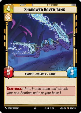 Shadowed Hover Tank (224/262) - Jump to Lightspeed