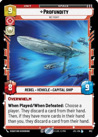 Profundity - We Fight! (Foil) (652) - Jump to Lightspeed Foil