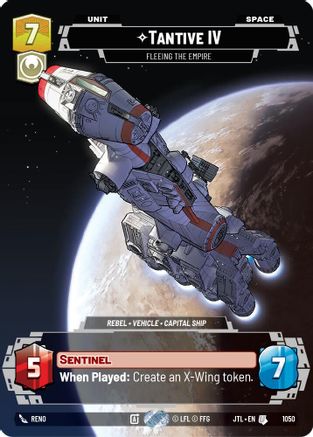 Tantive IV - Fleeing the Empire (Prestige) (1050) - Jump to Lightspeed