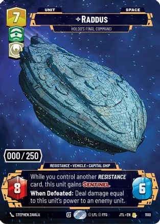 Raddus - Holdo&