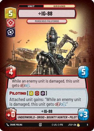IG-88 - Murderous Phlutdroid (9) - Jump to Lightspeed  Weekly Play Promos
