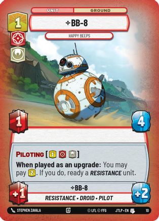 BB-8 - Happy Beeps (10) - Jump to Lightspeed  Weekly Play Promos