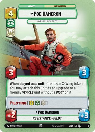 Poe Dameron - One Hell of a Pilot (6) - Jump to Lightspeed  Weekly Play Promos