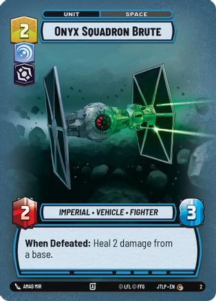 Onyx Squadron Brute (2) - Jump to Lightspeed  Weekly Play Promos