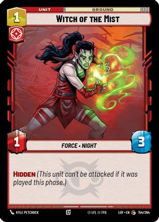 Witch of the Mist (154/264) - Legends of the Force