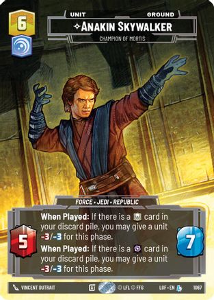 Anakin Skywalker - Champion of Mortis (Prestige) (1067) - Legends of the Force