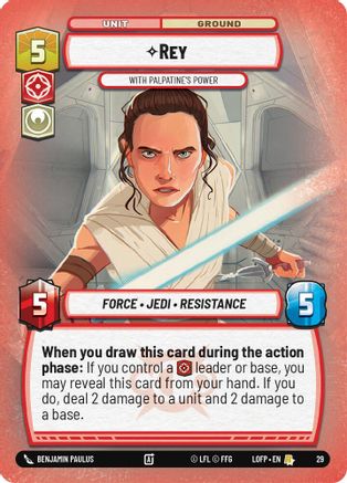 Rey - With Palpatine&