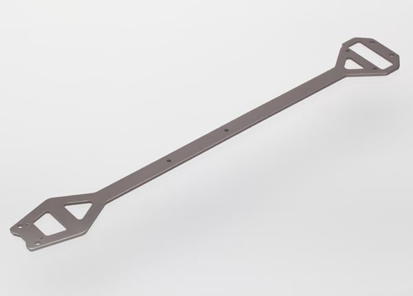 Traxxas 6421 Chassis brace 6061-T6 aluminum (dark titanium anodized)