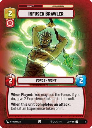 Infused Brawler (11) - Organized Play Promos