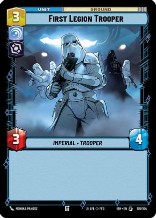 First Legion Trooper (101/104) (101/104) - Intro Battle Hoth
