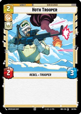 Hoth Trooper (38/104) (38/104) - Intro Battle Hoth