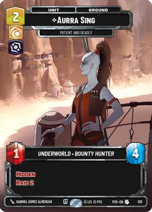Aurra Sing - Patient and Deadly (128) - Sector and Regional Promos Season 1 Foil