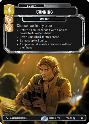 Cunning (130) - Sector and Regional Promos Season 1 Foil