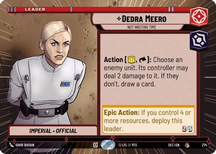 Dedra Meero - Not Wasting Time (Hyperspace) (274) - Secrets of Power