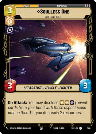 Soulless One - Swift and Agile (Foil) (700) - Secrets of Power Foil