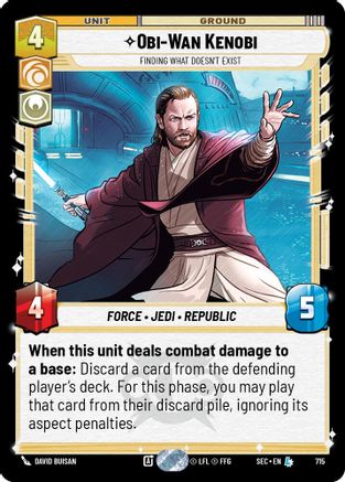 Obi-Wan Kenobi - Finding What Doesn&