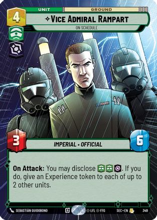 Vice Admiral Rampart - On Schedule (Hyperspace) (349) - Secrets of Power