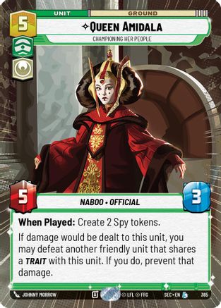Queen Amidala - Championing Her People (Hyperspace) (365) - Secrets of Power