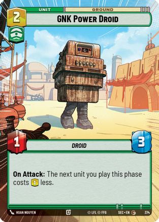 GNK Power Droid (Hyperspace) (374) - Secrets of Power