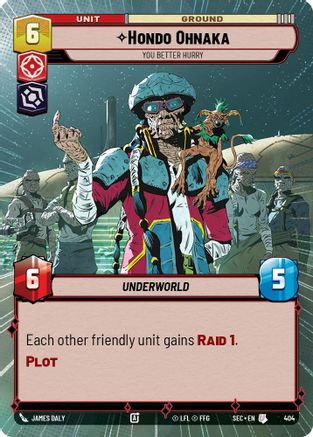 Hondo Ohnaka - You Better Hurry (Hyperspace) (404) - Secrets of Power