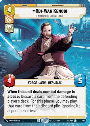 Obi-Wan Kenobi - Finding What Doesn&