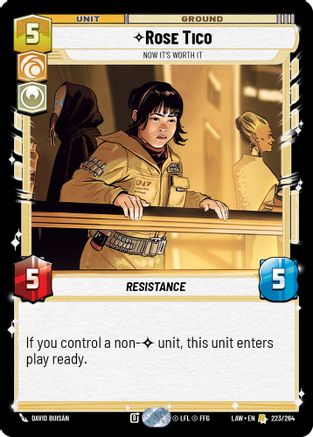 Rose Tico - Now It&