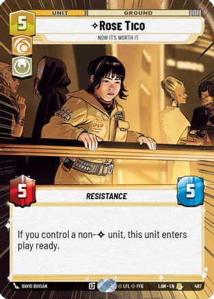 Rose Tico - Now It&