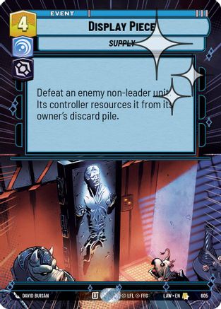 Display Piece (Hyperspace Foil) (367) - A Lawless Time Foil