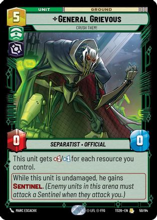 General Grievous - Crush Them! (50/84) - Twin Suns