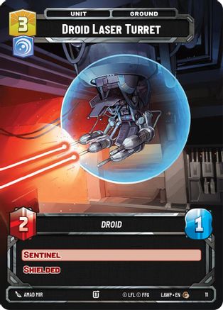 Droid Laser Turret (11) - A Lawless Time  Weekly Play Promos