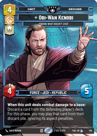 Obi-Wan Kenobi - Finding What Doesn&