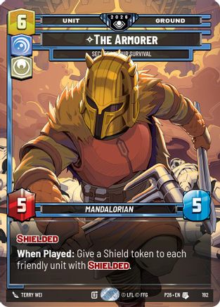 The Armorer - Secrecy is Our Survival (192) - Galactic Championship 2026 Foil