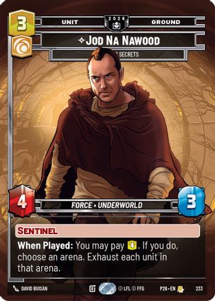 Jod Na Nawood - Keeping Secrets (233) - Sector and Regional Promos Season 2 Foil