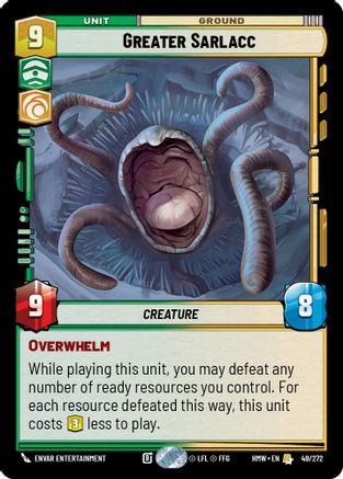 Greater Sarlacc (49/272) - Homeworlds