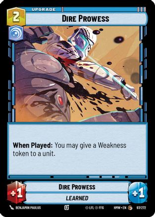 Dire Prowess (97/272) - Homeworlds