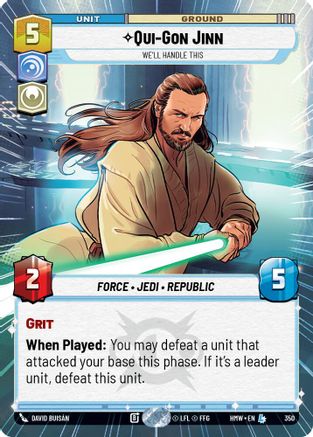 Qui-Gon Jinn - We&