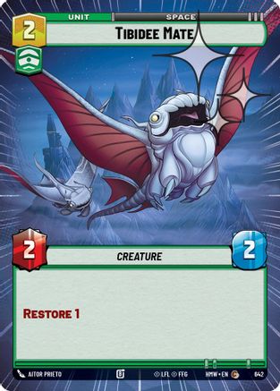 Tibidee Mate (Hyperspace Foil) (642) - Homeworlds Foil